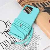Maska za iPhone 16 Pro 6.3 Crossbody, Menta