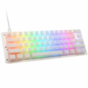 slomart Ducky One 3 Aura White Mini tipkovnica Gaming USB QWERTY US International