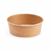 Papirnata skleda (FSC Mix/PE) kraft O185mm 1300ml [50 kosov]