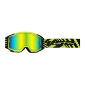 Motocross naočale LS2 Charger PRO HV žuto-crne s iridij pleksiglasom