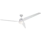 CasaFan Stropni ventilator CasaFan Eco Aviatos 162 WE-WE (O) 162 cm Barva krila: Lakirano bela Barva ohišja: Lakirano bela