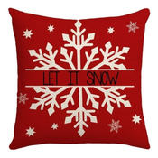 Livefy Božična prevleka za blazino 45x45cm, Snow 1