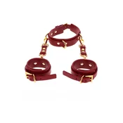 Taboom D-Ring Collar and Wrist Cuffs - BDSM ovratnik i lisice