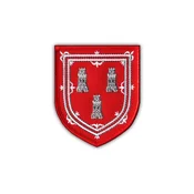 shumee Našitek grba Aberdeena - ščit - samolepilna podlaga - vezen našitek/značka/emblem