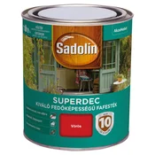 Pokrivna barva za les 0,75/2,5L SADOLIN SUPER DECKFARBE - Rdeča - 0,75 L