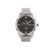 Ročna ura HUGO Grip 1530276 Srebrna