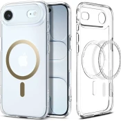 Spigen SPIGEN ULTRA HYBRID MAG ovitek, združljiv z MagSafe za iPhone 17 Air, prozoren zlati
