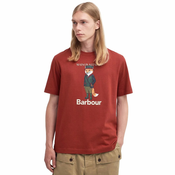 Elegantna majica s elegantnom lisicom Barbour × Maison Kitsuné Beaufort Fox T-Shirt — Burnt Henna - L