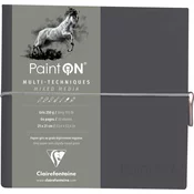 Clairefontaine PaintOn Skicirka 19 x 19 cm 250 g Grey