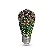 LED 3D dekorativna sijalica FILAMENT ST64 E27/3W/230V 3000K