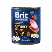 Brit Premium By Nature Hrana za Pse Puran Z Jetri 800 g