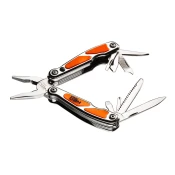 Večnamensko mini orodje, 10 elementov, z LED diodo 01-027