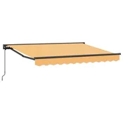 Povlacivi tende Pijesak 3,5 x 2,5 m Poliester i aluminij