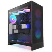 NZXT H7 Flow RGB 2024, crno bez napajanja, ATX CM-H72FB-R1
