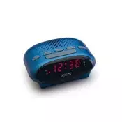 LENCO Radijska budilka ICR 210 blue