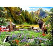 Sunsout - Puzzle Out in the Woods - 1 000 kosov