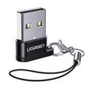 UGREEN USB - Type-C adapter, priključak, prijenos podataka i punjenje, crni, US280