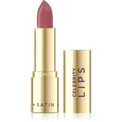 Eveline Cosmetics Celebrity Lips Satin kremasta šminka s satenastim zaključkom odtenek 478 Muse 1 kos