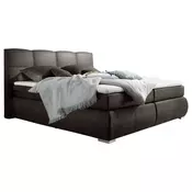 BOXSPRING KREVET 180/200 cm tamnobraon