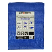 shumee Hermes zaščitna ponjava modra 3x4 m 60g/m2 vodoodporna z očesci