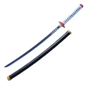 Demon Slayer - Wood Sword Replica - Standard Nichirin Katana (Giyu Tomioka) v2