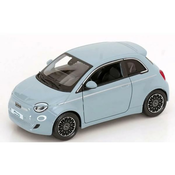 Bburago 1:24 Plus - Fiat 500e (2023) - Modra