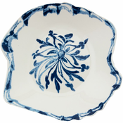 Globoki krožnik DIESEL CLASSICS NA KISLINI TALAVERA 25 cm, modra, porcelan, Seletti