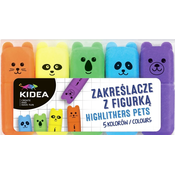Set tekst markera Kidea - Životinje, 5 komada