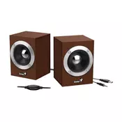 Zvucnici Genius SP-HF280 2.0 WOOD, 6 W, USB