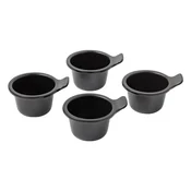 Set of 4 muffin tins for airfryer, steel, 7 cm - PYREX