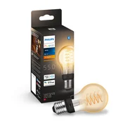 3x Philips Hue White E27 7W žarilna nitka A60 550lm - Plastika