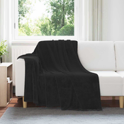 Pokrivaci za bacanje 6 pcs Crna 150 x 200 cm Runo