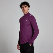 Moška majica Active Gridded MP z 1/4 zadrgo – sliva - S