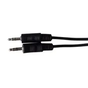 MicroConnect 3,5 mm (3-polni, stereo) tanek kabel Minijack, 1 m