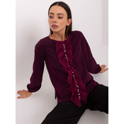 Blouse-LK-BZ-506673.36-dark purple