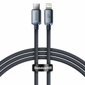 Baseus CAJY000201 kabel za mobitel Sivo 1,2 m USB C Lightning