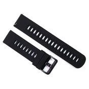 Mobilly Univerzalni nadomestni silikonski trak 20 mm, črn