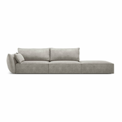 Svijetlo siva kutna garnitura Vanda - Mazzini Sofas