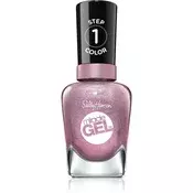 Sally Hansen Miracle Gel™ gel lak za nohte brez uporabe UV/LED lučke odtenek 564 Metro Midnight 14,7 ml