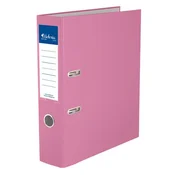 Organizator za dokumente, 75 mm, A4, PP/karton, VICTORIA OFFICE, Basic, ružičasta