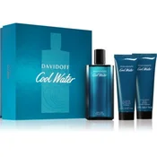 Davidoff Cool Water Man United gift set eau de toilette 125 ml Aftershave balm 75 ml Cool Water and Cool Water Cleansing Gel 75 ml
