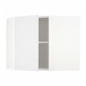 METOD Ugaoni zidni element s policama, bela/Stensund bela, 68x60 cm