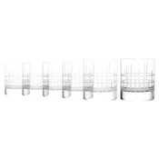 Set of 6 whisky glasses, made of glass, 320ml, Manhattan - Stolzle