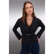 Trendyol Milla ženska bluza Twoaw26Bz00168, Crna-Crna