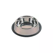 TRIXIE Zdjela od čelika s gumenim prstenom 0,9L/17cm 24853