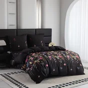 shumee Bombažna posteljnina 220x200 cvetlični travnik
