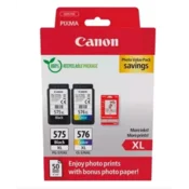 Canon PG575XL+CL576XL+10x15 GP501 multipak fotopapira