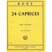 RODE:24 CAPRICES FOR VIOLIN SOLO (GALAMIAN)