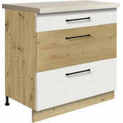 Visoka omara Infinity Inf 22D 80 - bela