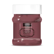 Dekorativna kredna barva Chalky Pentart - 230 ml - Burgundy red